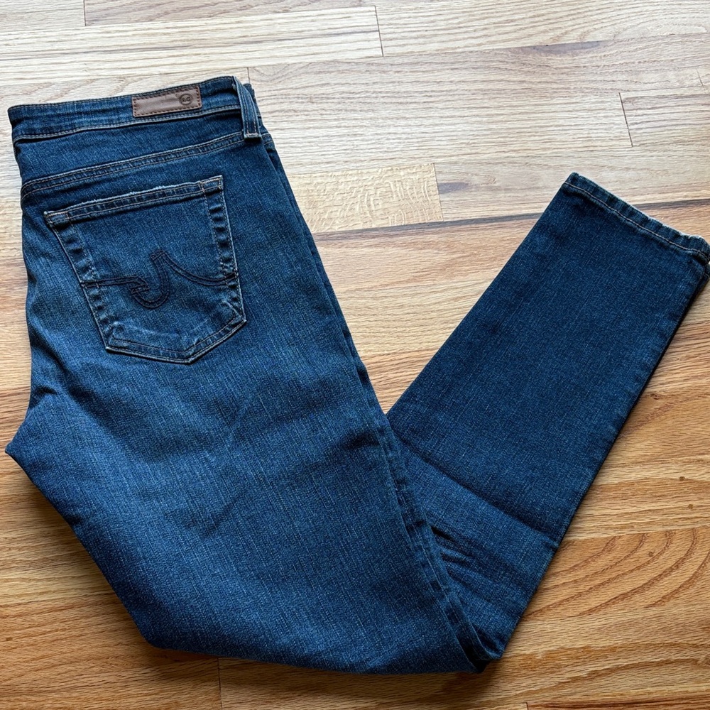 AG Adriano Goldschmied Super Skinny Legging Ankle Jean | Medium Wash | 31